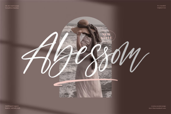 Abessom: The Script Font That Elevates Small Business Branding