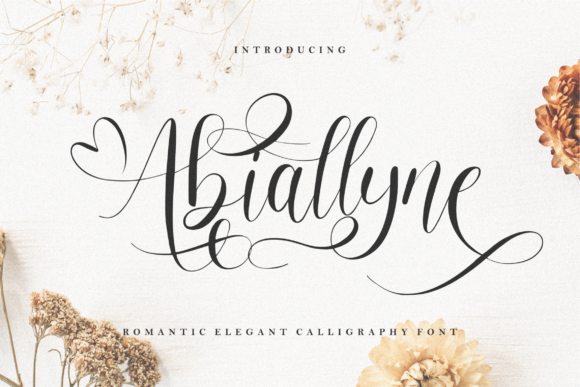 Abiallyne: The Script Font That Elevates Campaign Visuals
