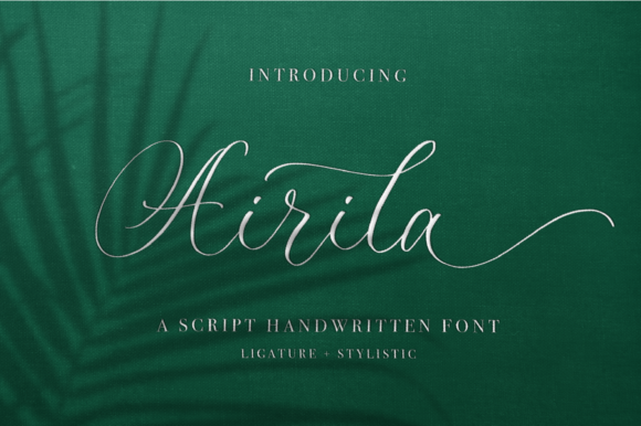 Airila Font: A Handwritten Typeface for Makers