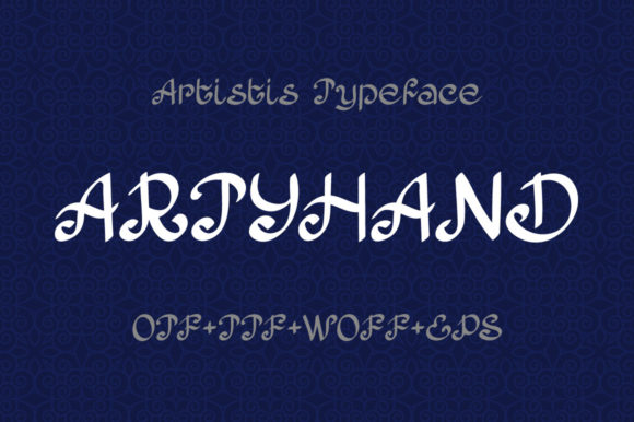 Artyhand: A Relaxed Script Typeface for Editorial Design