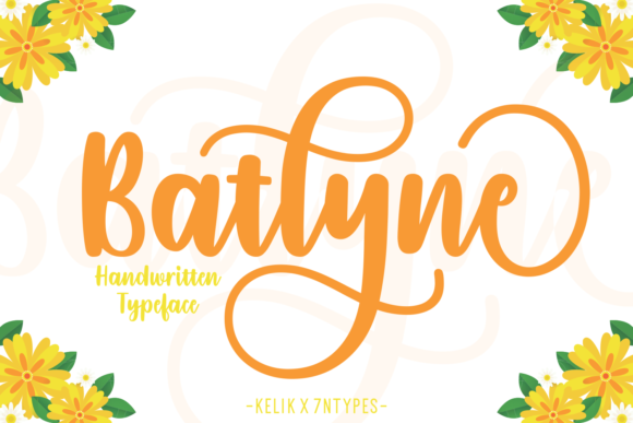 Batlyne: The Script Font That Stops the Scroll