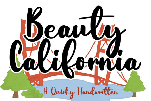 Beauty California Font: A Script Typeface for Elegant Branding
