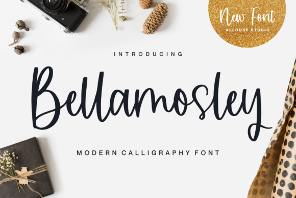 Bellamosley: The Script Font That Stops the Scroll