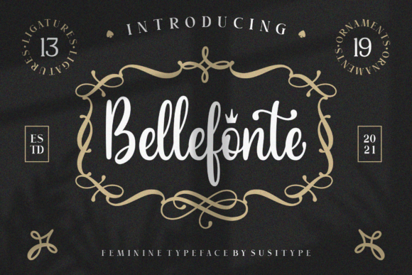 Bellefonte: A Premium Script Font for Campaign Design
