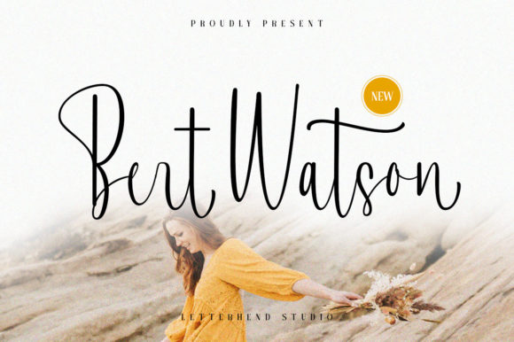Bert Watson: The Script Font That Elevates Campaign Visuals