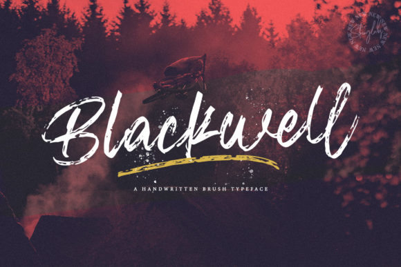 Blackwell: An Elegant Script Font for Editorial Design
