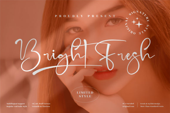 Bright Fresh Font Review: A Script Typeface for Social Campaigns