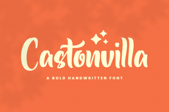 Castonvilla: A Playful Script Font for Memorable Brands