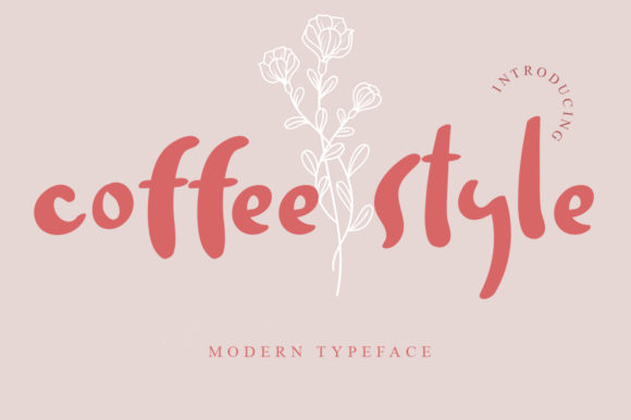 Coffee Style: A Sophisticated Script Font for Web Design