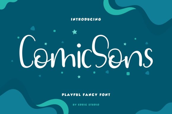 ComicSons: A Playful Script Font for Handmade Brands