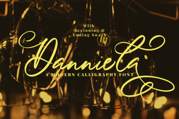 Danniela: A Playful Script Font for Your Brand