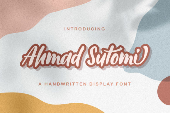 Designing with Ahmad Sutomi: A Playful Script Font for Editors