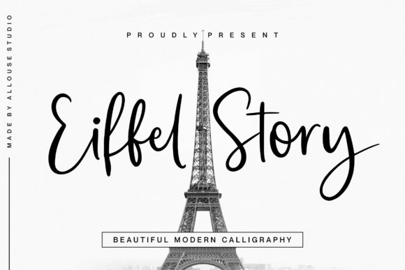Eiffel Story: A Script Font for Memorable Branding