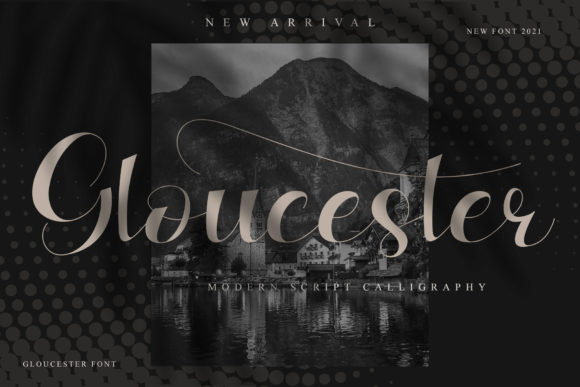 Elevate Editorial Design with the Gloucester Script Font
