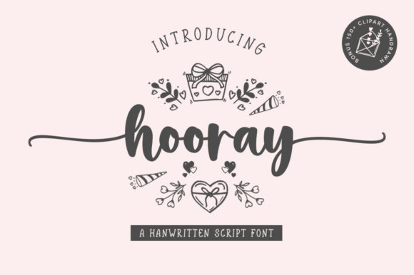 Hooray Font: A Playful Script for Handmade Brands