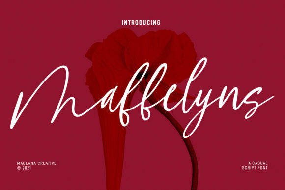 Maffelyns: A Versatile Script Font for Small Business Branding