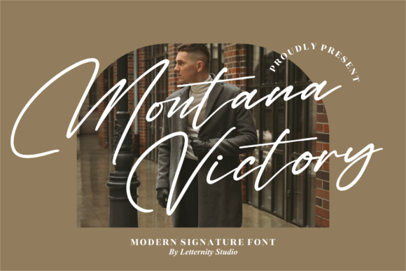 Montana Victory: The Elegant Script Font for Handmade Brands