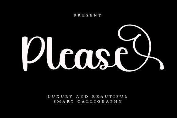 Please Font Review: Elevating Web Design with Elegant Script
