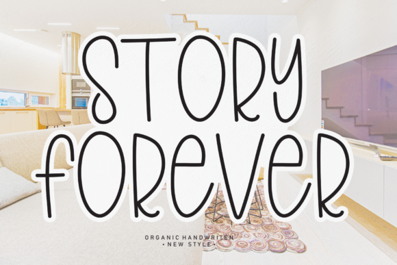 Story Forever: A Playful Script Font for Memorable Branding
