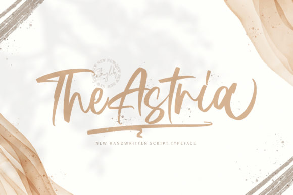 The Astria: A Playful Script Font for Modern Branding