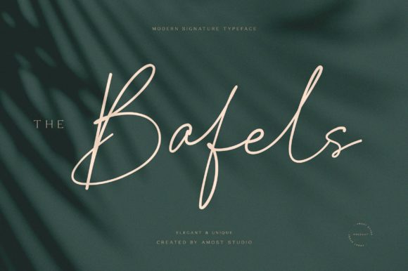 The Bafels: A Refined Script Typeface for Modern Web Design