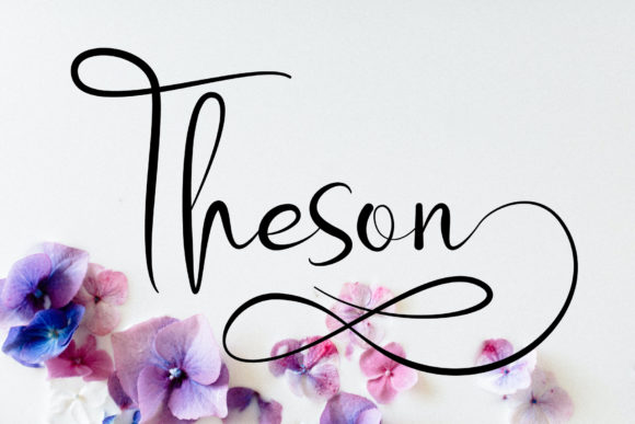 Theson Font: Elevating Brand Identity with Elegant Script