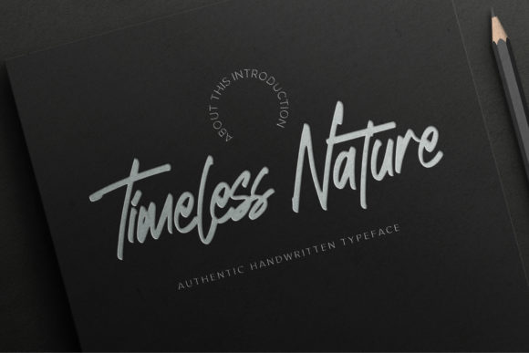 Timeless Nature: A Versatile Script Font for Small Business Branding