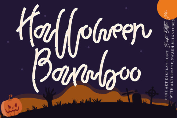 Upgrade Your Brand with the Halloween Bamboo Typeface