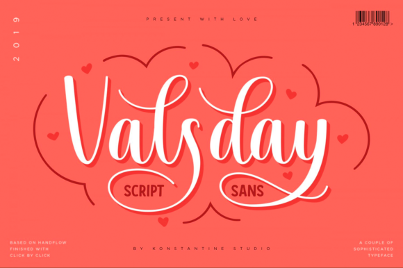 Valsday: The Perfect Script and Sans Serif Font Duo for Makers