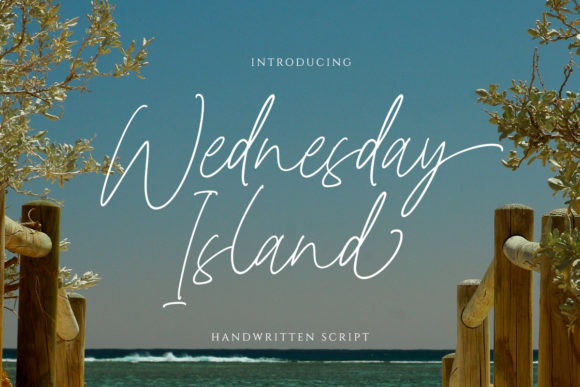 Wednesday Island: A Script Font for Memorable Branding